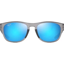 Lunettes de soleil Maui Jim Melemele Matte Translucide Grey Hawaii Blue MauiUltra