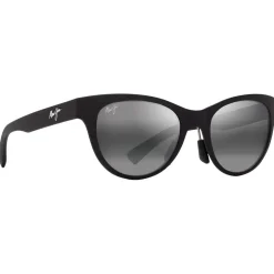 Lunettes de soleil Maui Jim Hulahe Matte Black Neutral Grey Mineral Superthin