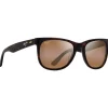 Lunettes de soleil Maui Jim Kikonia XL Shiny Dark Havana Hcl Bronze Mineral Superthin