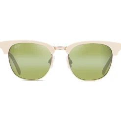 Lunettes de soleil Maui Jim Holomua Shiny Solid Ivory Maui Ht Mineral Superthin