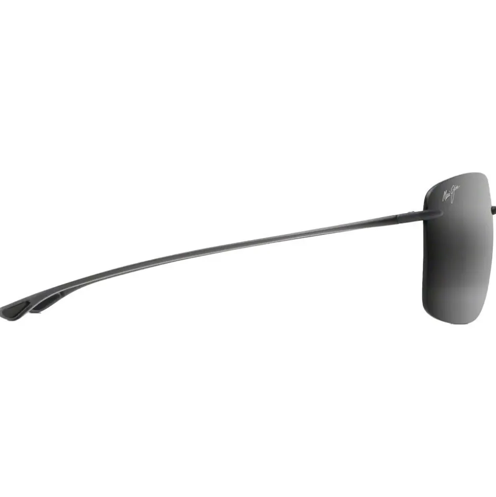 Lunettes de soleil Maui Jim Hema Gloss Black Maui Pure Lt Bi-gradient Grey
