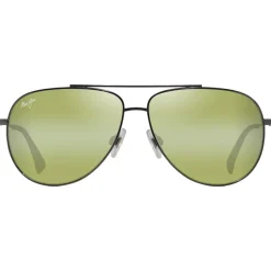 Lunettes de soleil Maui Jim Hauoli Ruthénium Foncé Brillant Maui Ht MauiPure
