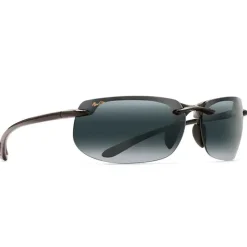 Lunettes de soleil Maui Jim Banyans Noir Brillant Gris Neutre Mauibrilliant