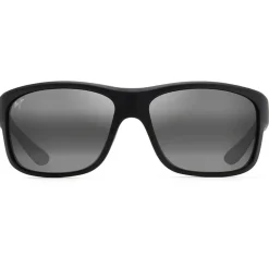 Lunettes de soleil Maui Jim Southern Cross Soft Black with Sea Blue and Grey Neutral Grey