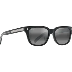 Lunettes de soleil Maui Jim Likeke Noir Crystal Neutral Grey Mineral Superthin