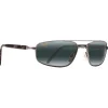 Lunettes de soleil Maui Jim Kahuna Gris Acier Gris Neutre Minéral SuperThin