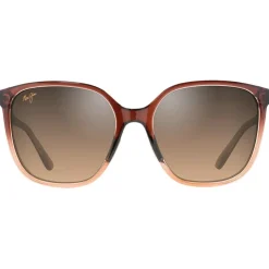 Lunettes de soleil Maui Jim Good Fun Brun Foncé Dégradé Hcl Bronze Mineral Superthin