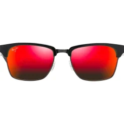 Lunettes de soleil Maui Jim Kawika Brillant Noir Hawaii Lava MauiPure