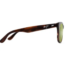 Lunettes de soleil Maui Jim Koaniani Asian Fit Shiny Melange Brown Havana Maui Ht Mineral Superthin