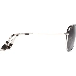 Lunettes de soleil Maui Jim Mavericks Argent Gris Neutre MauiPure