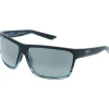 Lunettes de soleil Maui Jim Alenuihaha Grey Black Stripe Gris Neutre Mineral Superthin