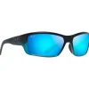Lunettes de soleil Maui Jim Barrier Reef Bleu Turquoise Bleu Hawaii Mineral Superthin