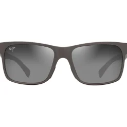 Lunettes de soleil Maui Jim Hoopili Metal Matte Grey Neutral Grey Mineral Superthin