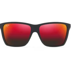 Lunettes de soleil Maui Jim Cruzem Black Matte Hawaii Lava ST