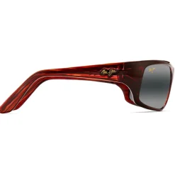 Lunettes de soleil Maui Jim Peahi Ecaille Gris Neutre MauiBrilliant