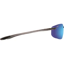 Lunettes de soleil Maui Jim Ho’okipa Reader 2,5 Gris Fumé Translucide Bleu Hawaï MauiBrilliant