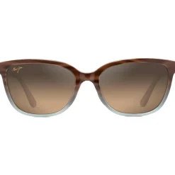 Lunettes de soleil Maui Jim Honi Beige Bleu Bronze Hcl Mineral Superthin