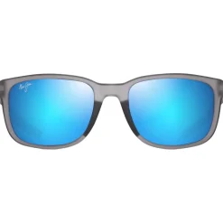 Lunettes de soleil Maui Jim Akala Matte Transparent Grey Hawaii Blue MauiUltra