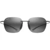 Lunettes de soleil Maui Jim Komohana Matte Grey Mauipure Lt Neutral Grey