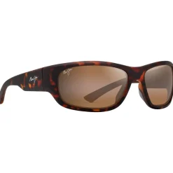 Lunettes de soleil Maui Jim Mauklele Matte Dark Havana Hcl Bronze Mineral Superthin