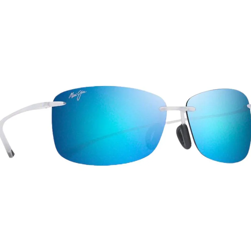Lunettes de soleil Maui Jim Akau Crystal Matte Mauipure Lt Blue Hawai