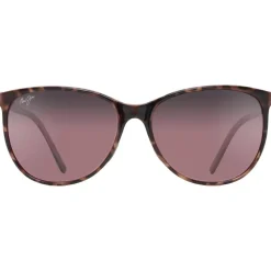 Lunettes de soleil Maui Jim Ocean Ecaille Framboise Maui Rose Minéral SuperThin