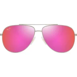 Lunettes de soleil Maui Jim Hauoli Xs Gradient Brun Shiny Light Gold Maui Sunrise MauiPure