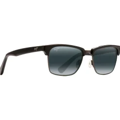 Lunettes de soleil Maui Jim Kawika Brillant Noir Gris Neutre MauiPure