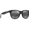 Lunettes de soleil Maui Jim Koaniani Asian Fit Matte Black Neutral Grey Mineral Superthin