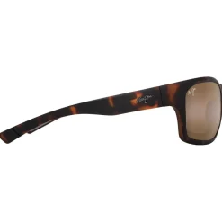 Lunettes de soleil Maui Jim Ano Nui Matte Dark Havana Hcl Bronze Mineral Superthin