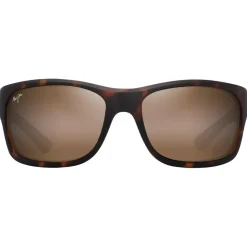 Lunettes de soleil Maui Jim Ano Nui Matte Dark Havana Hcl Bronze Mineral Superthin
