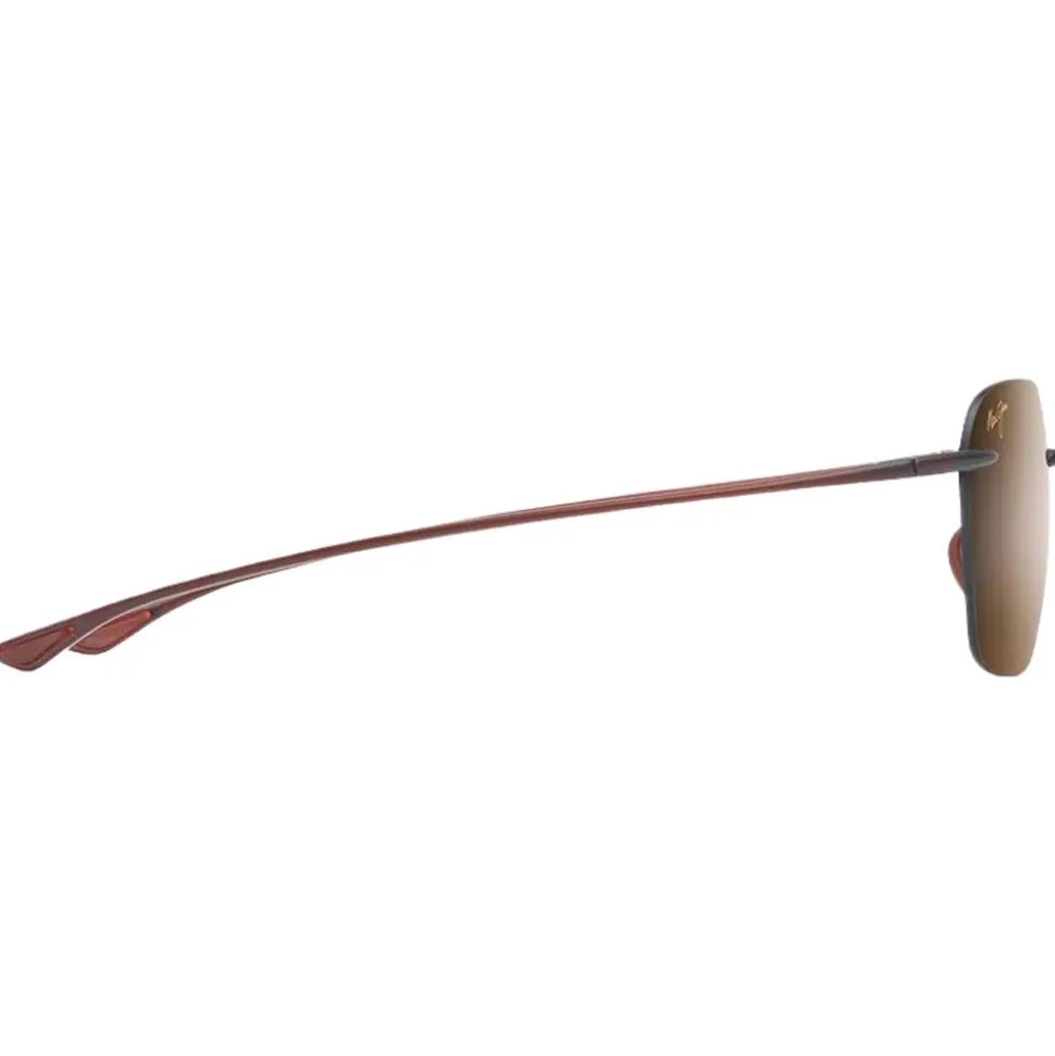 Lunettes de soleil Maui Jim Akau Matte Rootbeer Mauipure Lt Hcl Bronze