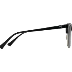 Lunettes de soleil Maui Jim Lokelani Noir Argent Gris Neutre MauiBrilliant