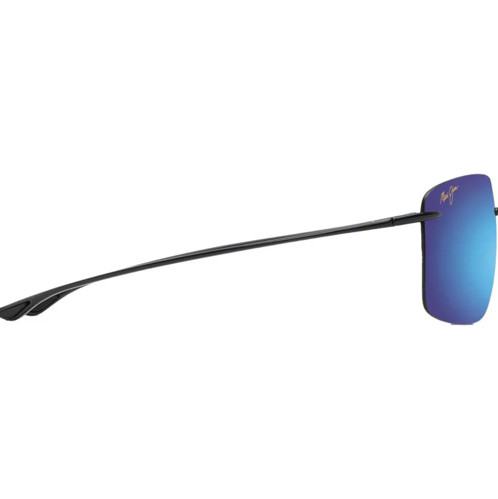 Lunettes de soleil Maui Jim Hema Noir Brillant Blue Hawaii