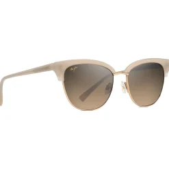 Lunettes de soleil Maui Jim Lokelani Amande Or Bronze Hcl MauiBrilliant