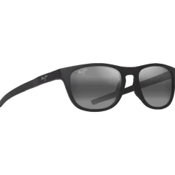 Lunettes de soleil Maui Jim Melemele Matte Black Neutral Grey MauiUltra