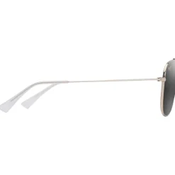 Lunettes de soleil Maui Jim Hauoli Doré Clair Brillant Cristaux Gris Neutre MauiPure