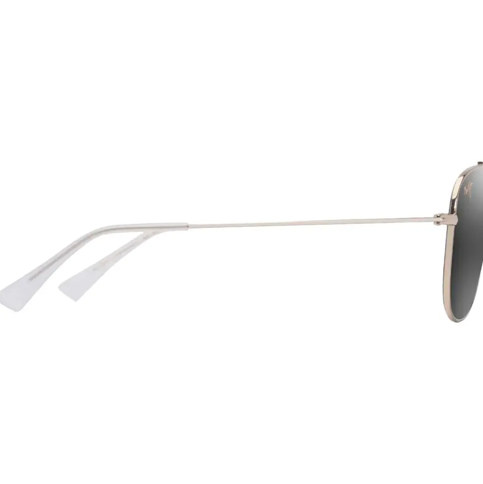 Lunettes de soleil Maui Jim Hauoli Doré Clair Brillant Cristaux Gris Neutre MauiPure