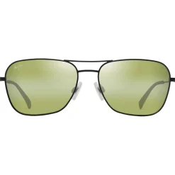 Lunettes de soleil Maui Jim Naauao Vernis Noir Mat Maui HT MauiPure