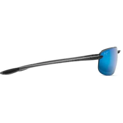 Lunettes de soleil Maui Jim Hookipa Smoke Grey Bleu Hawaï Mauipure