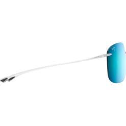 Lunettes de soleil Maui Jim Hikina Matte Crystal Grey Maui Pure Lt Blue Hawaï