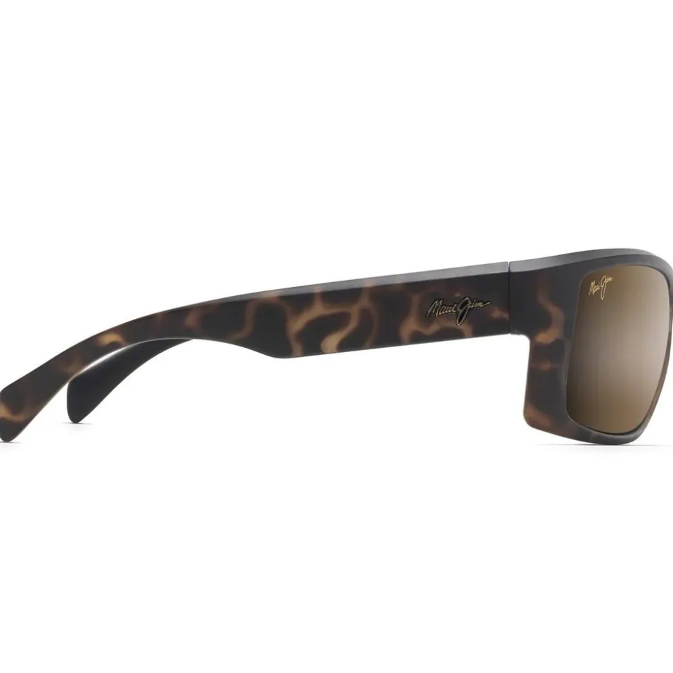 Lunettes de soleil Maui Jim Equator Tortue Caramel Bronze HCL Mineral SuperThin