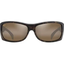 Lunettes de soleil Maui Jim Equator Tortue Caramel Bronze HCL Mineral SuperThin