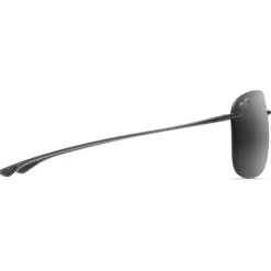 Lunettes de soleil Maui Jim Hikina Noir Brillant Gris Neutre MauiPure Lt