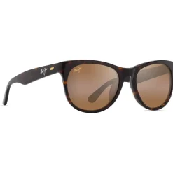 Lunettes de soleil Maui Jim Koaniani Asian Fit Shiny Dark Havana Hcl Bronze Mineral Superthin