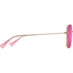 Lunettes de soleil Maui Jim Lipine Shiny Gold Pink Maui Sunrise MauiPure