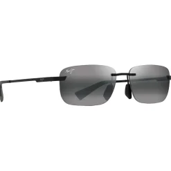 Lunettes de soleil Maui Jim Lanakila Noir Mat Gris Neutral Grey MauiPure