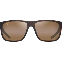 Lunettes de soleil Maui Jim Lehopulu Matte Dark Havana Bronze Hcl MauiUltra