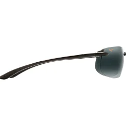 Lunettes de soleil Maui Jim Banyans Asian Fit Noir Brillant Neutral Grey MauiBrilliant