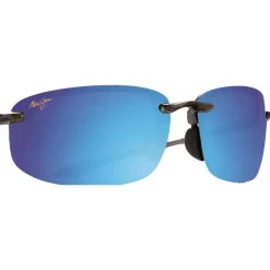 Lunettes de soleil Maui Jim Ho’okipa Reader 2,0 Gris Fumé Translucide Bleu Hawaï MauBrilliant